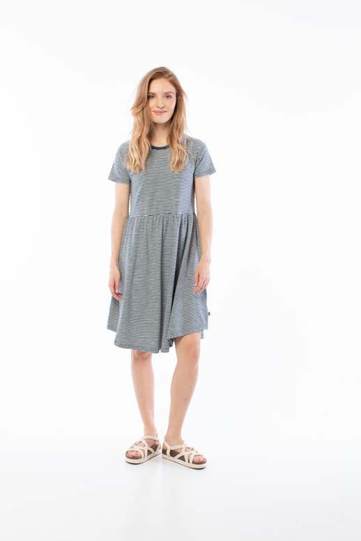 ORGANIC - Nielsen Dress Cold Slate/Chalk