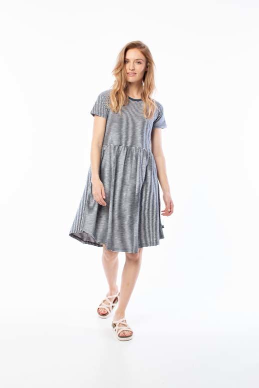 ORGANIC - Nielsen Dress Cold Slate/Chalk