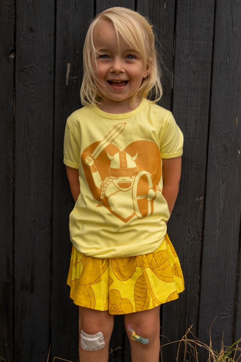 ORGANIC - Danoyster Shorts Mellow Yellow BLOOM BOOM