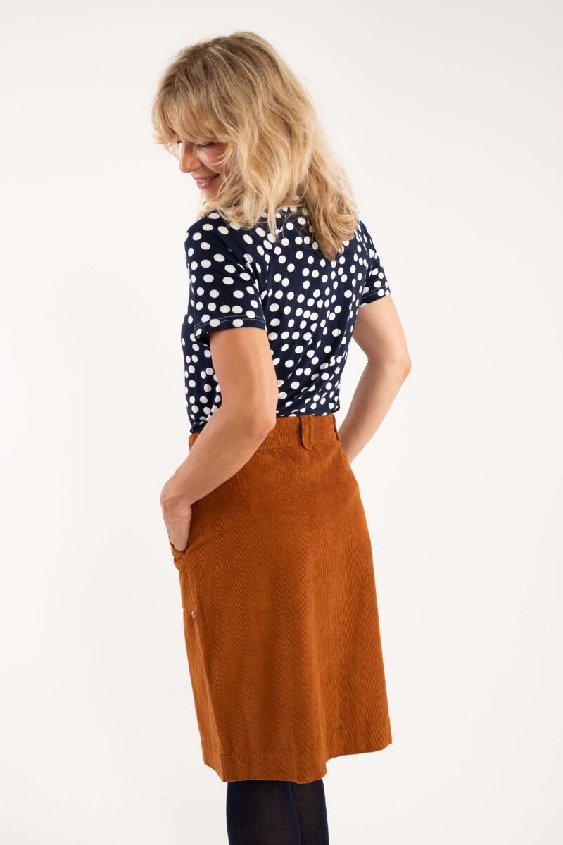 Danemadelaine Cord Skirt Occer