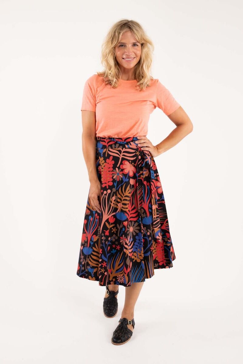 ORGANIC - Danemikkelsen Skirt Black WALKABOUT