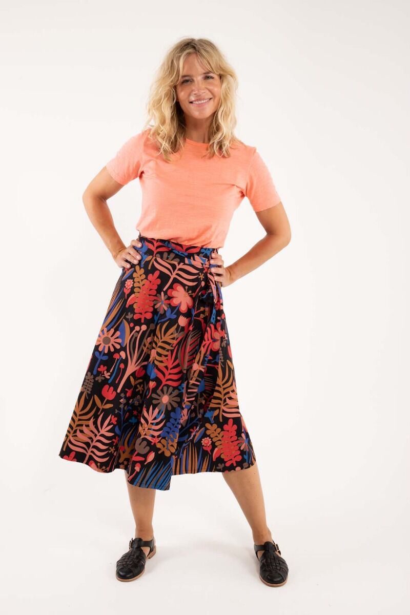 ORGANIC - Danemikkelsen Skirt Black WALKABOUT