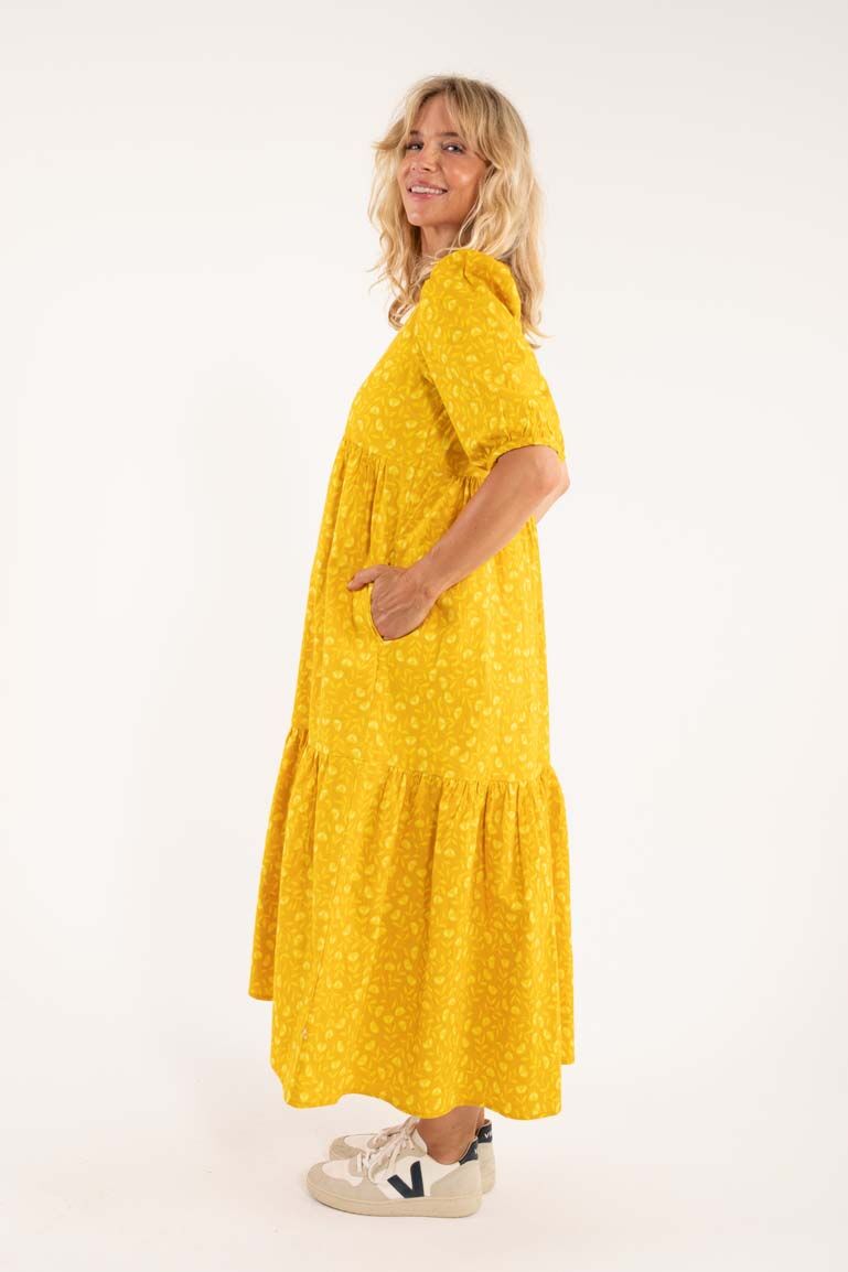 Danejuli Dress Mellow Yellow FLEURIE