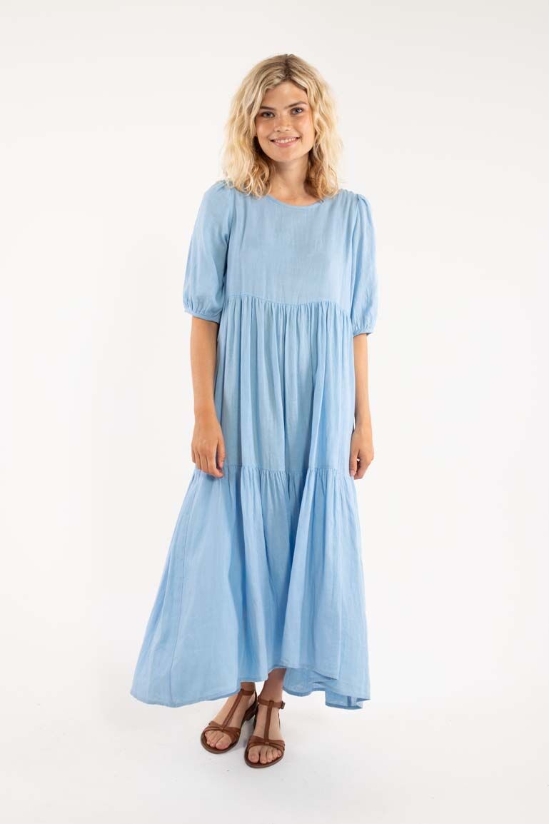 Danejuli Cloth Dress Pastel Blue