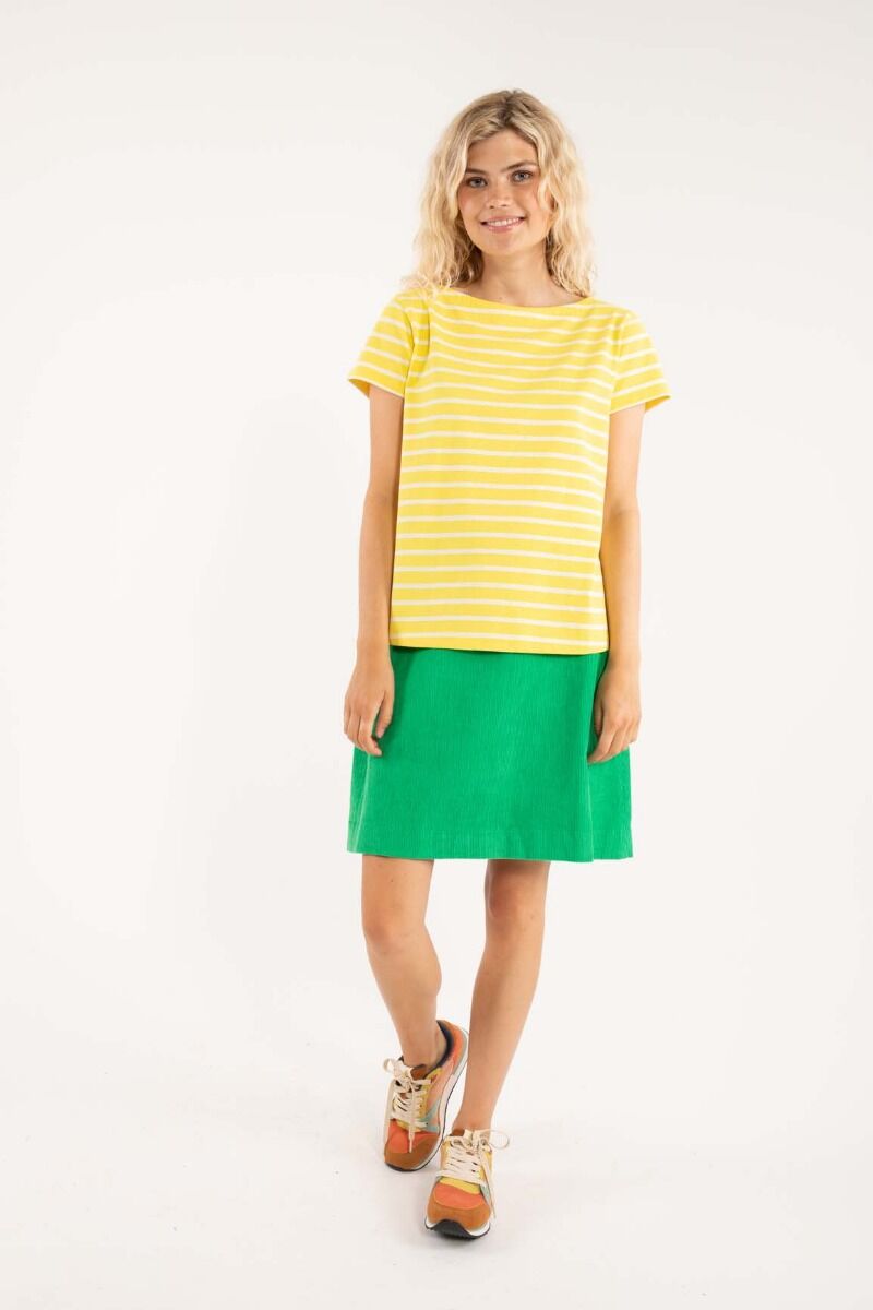 Danelondon Cord Skirt Green