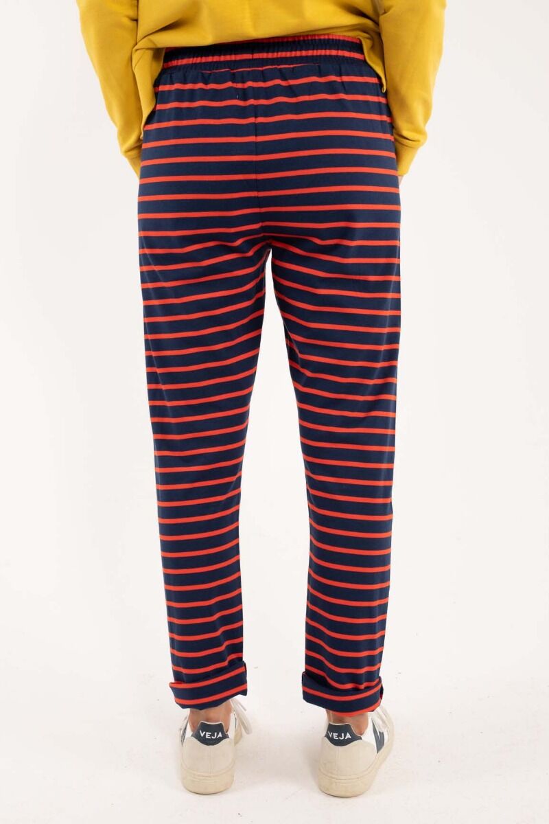 Danenorsminde Pants Navy/Bright Red