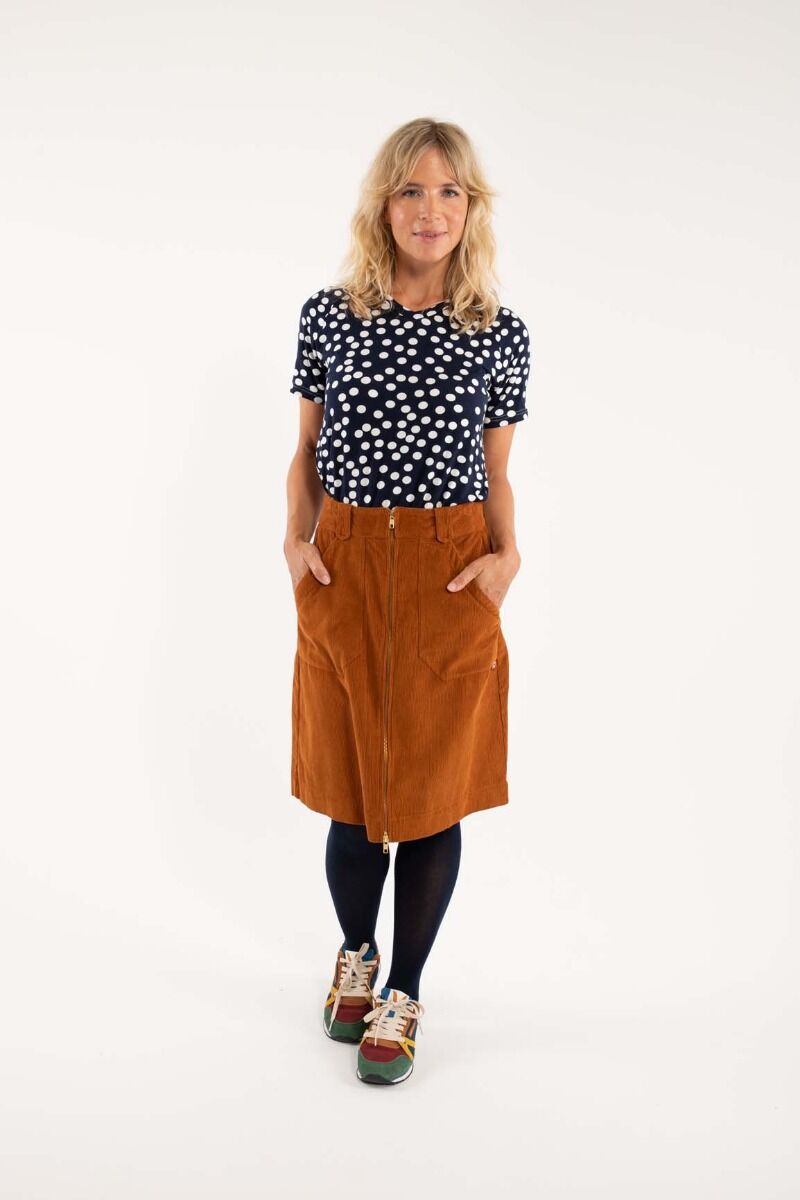 Danemadelaine Cord Skirt Occer