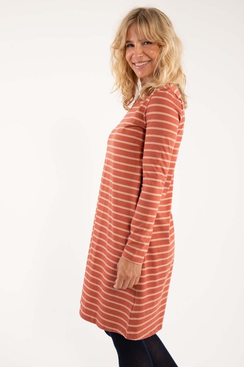 Danevibeke Dress Pink Rust/Rose Beige