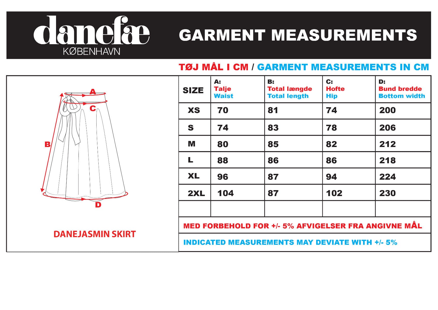 Danejasmin Skirt Green AAKANDER
