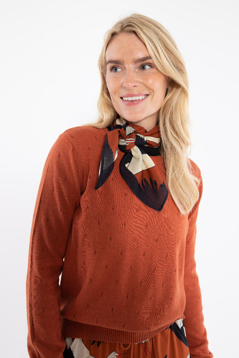 Danebesser Scarf Rust BIG STORK