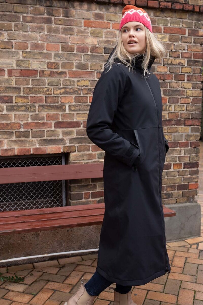 Danesandur Winter Coat Black