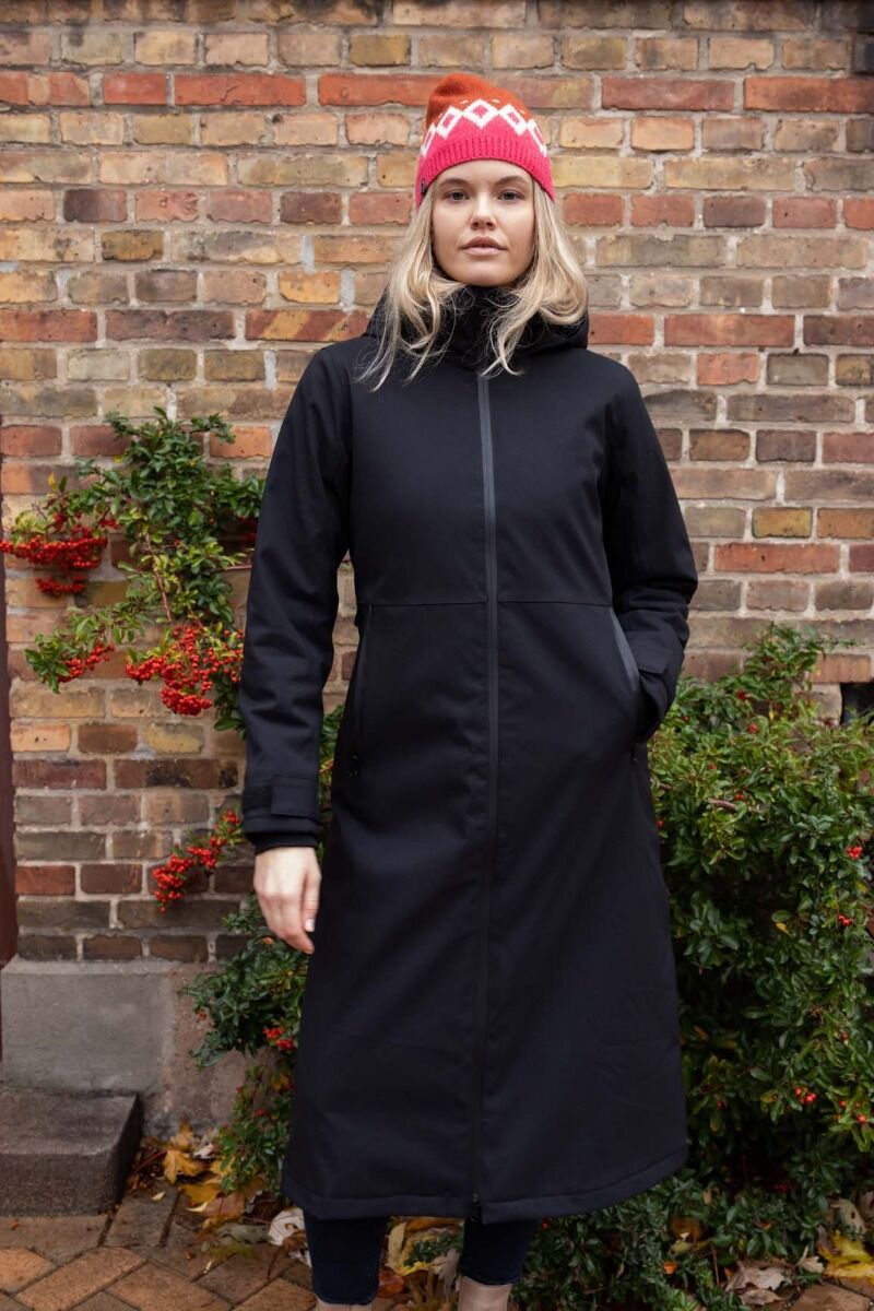 Danesandur Winter Coat Black