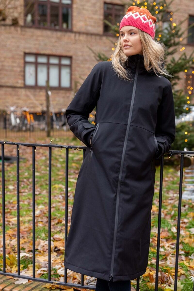 Danesandur Winter Coat Black