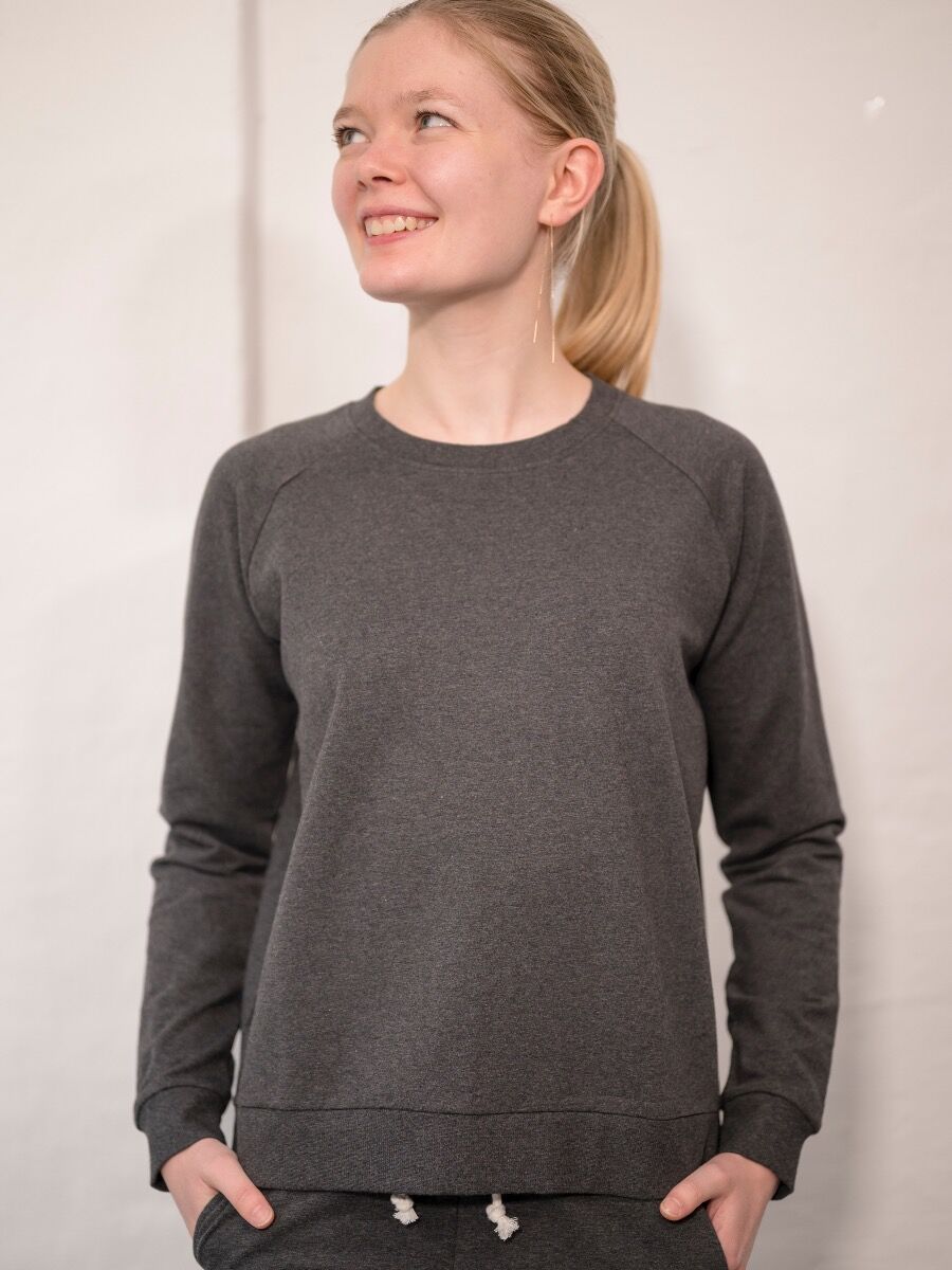 ESS - ORGANIC Danereformer Sweat Dark Hthr Grey