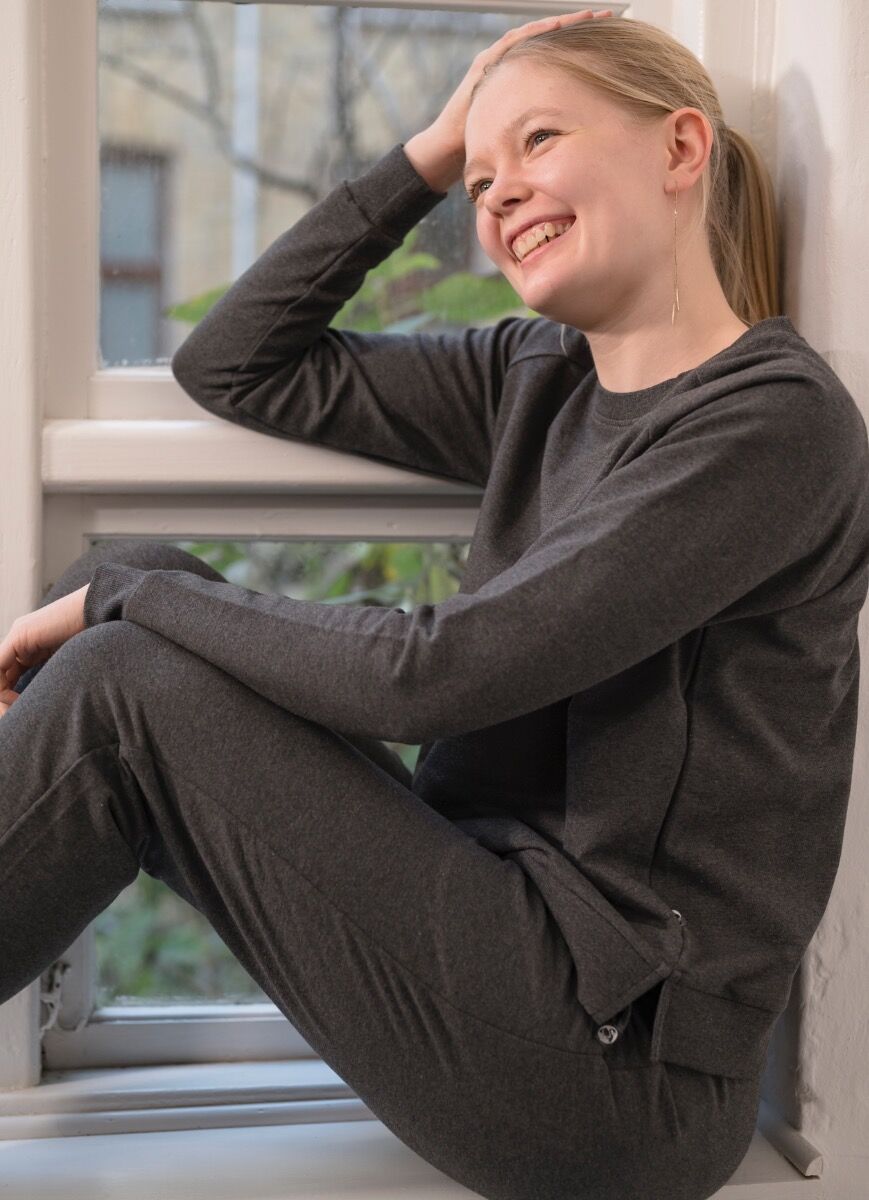 ESS - ORGANIC Danereformer Sweat Dark Hthr Grey