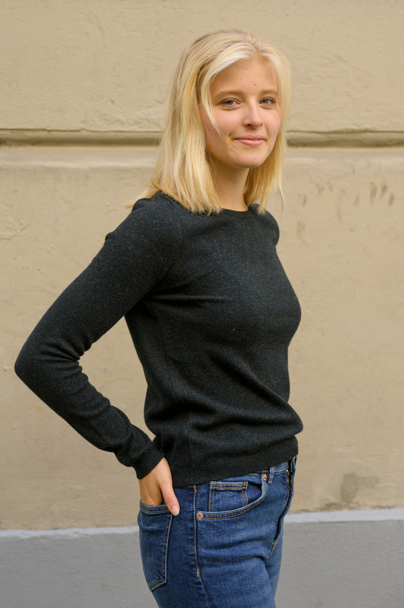 ESS - Bliss Merino Sweater Deep Forest