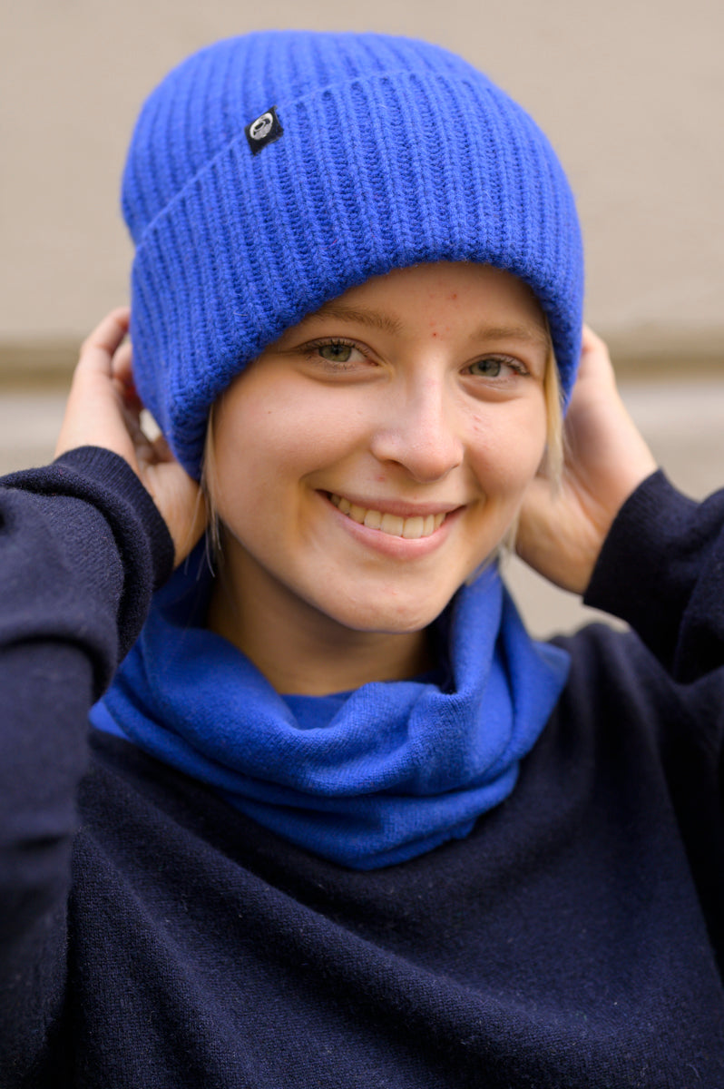 Danewarm Thoughts Merino Beanie Royal Blue