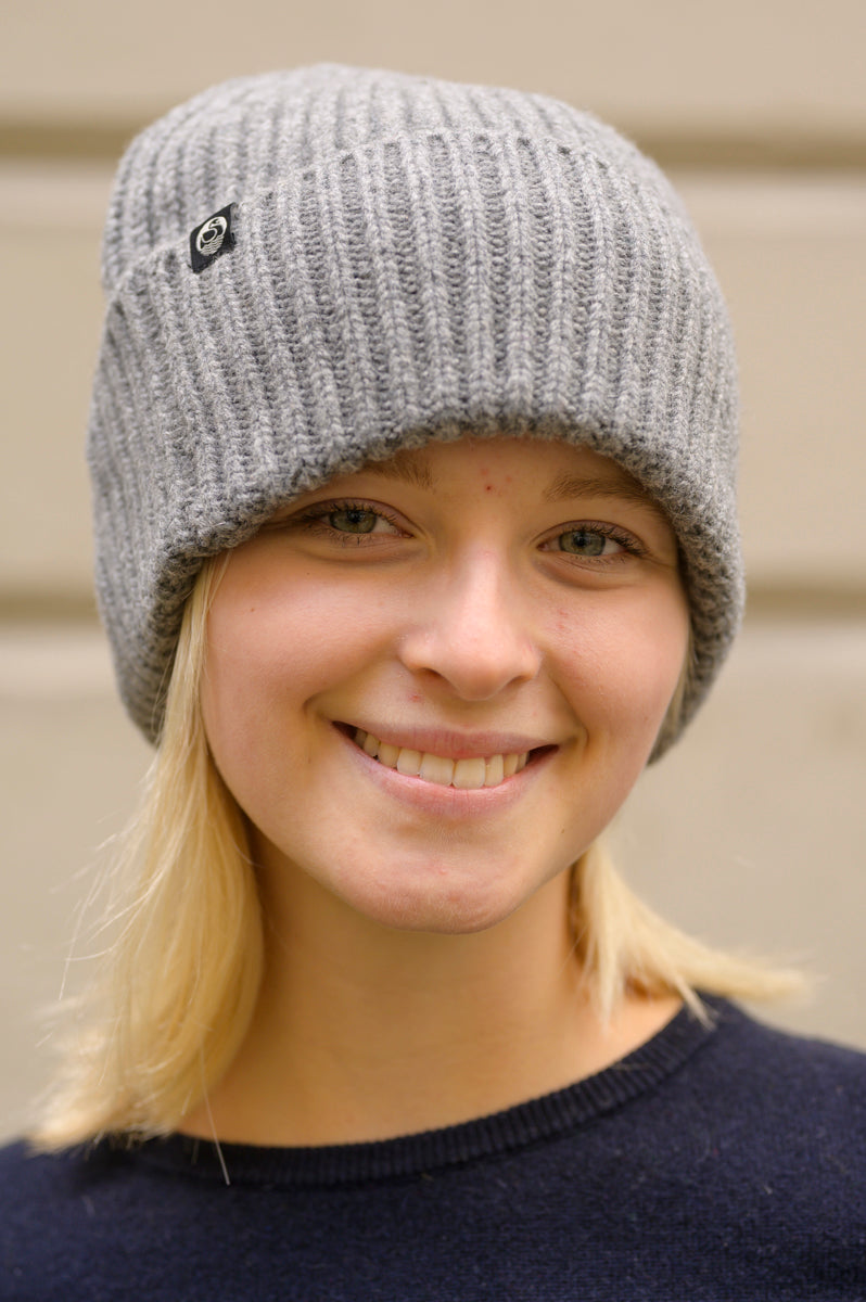 Danewarm Thoughts Merino Beanie Heather Grey