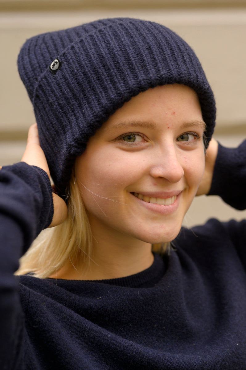 Danewarm Thoughts Merino Beanie Navy