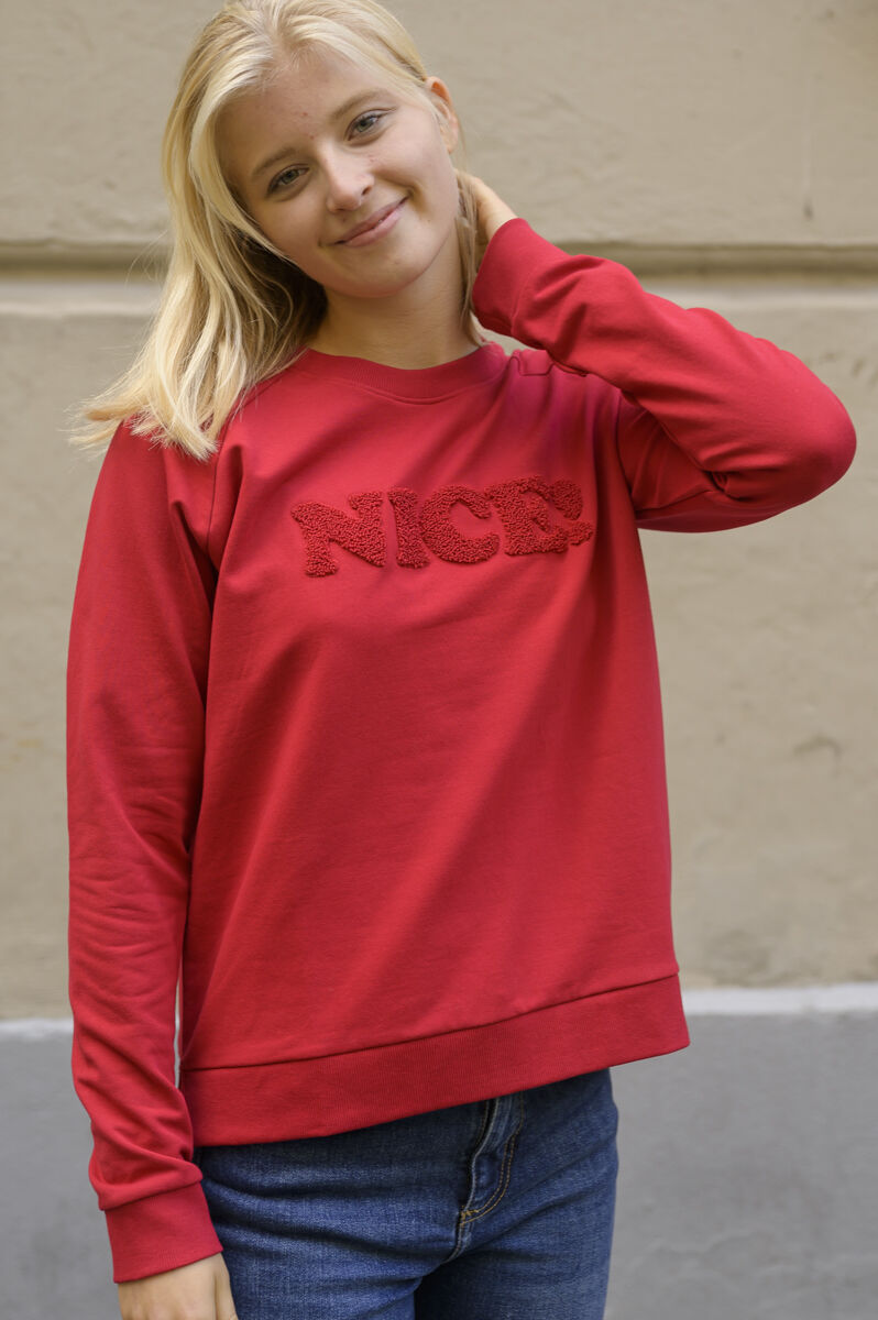 Daneklausen Moleton Sweat Dk Red NICE