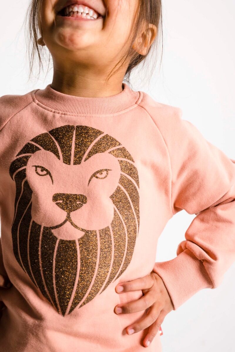Sweater til Børn med Løve