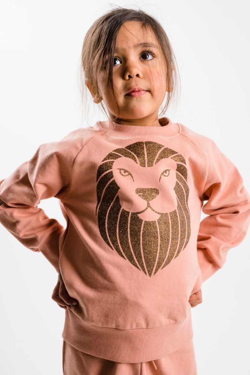 Sweater til Børn med Løve