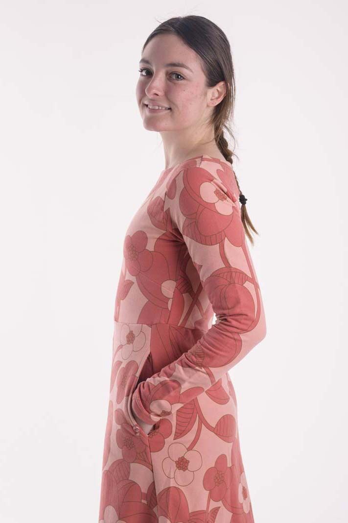 Danesidsel Dress Rose Beige/Pink Rust BLOOM BOOM