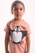 T-shirt til børn med søpapegøje