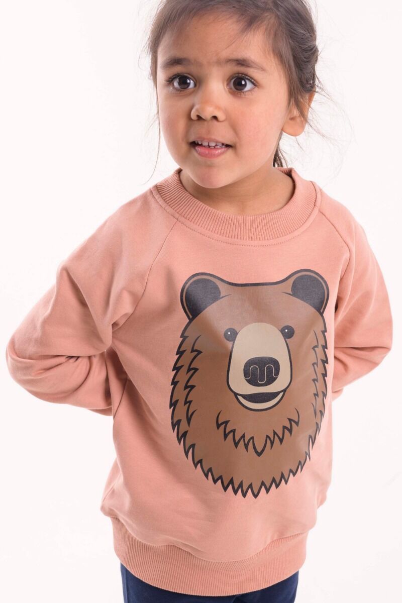 Sweater med Bjørn til børn