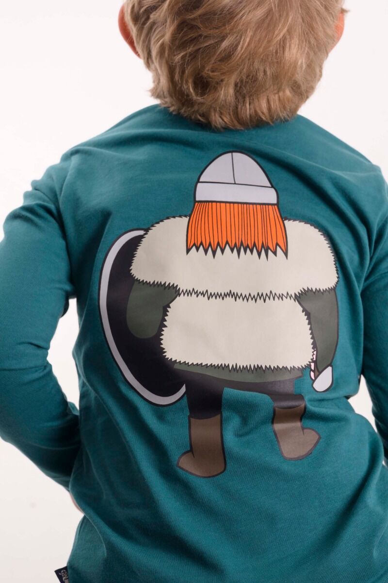 Børne bluse med viking
