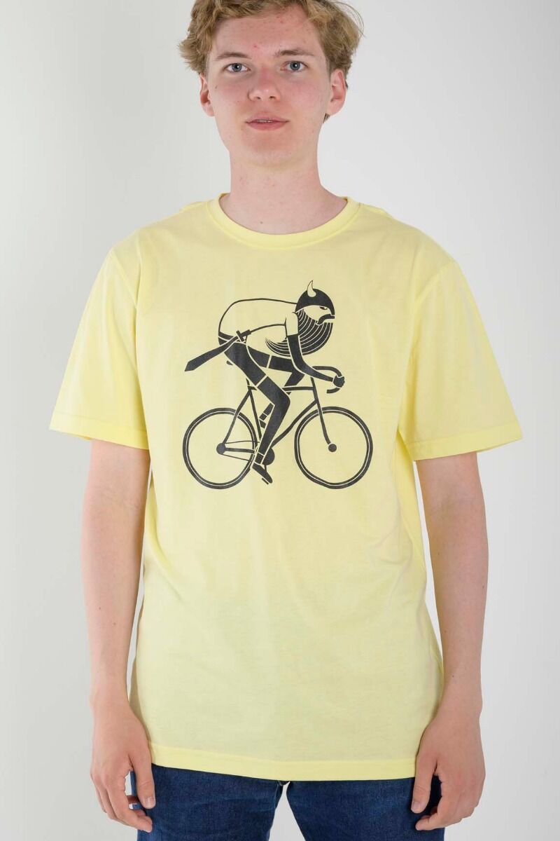 Mande Tee Pale Yellow VELOVIKING MJ