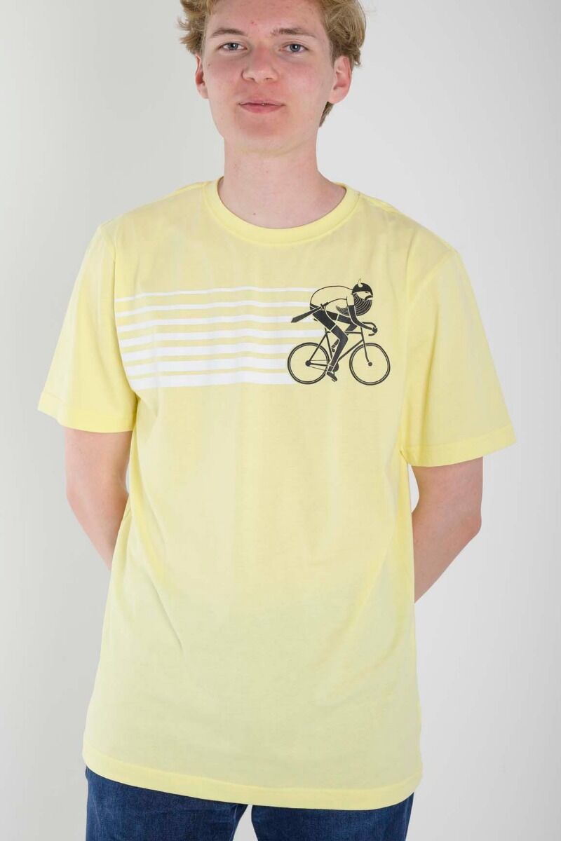 Mande Tee Pale Yellow VELOVIKING TDF