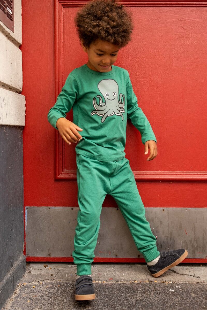 Bluse til Børn med Blæksprutte