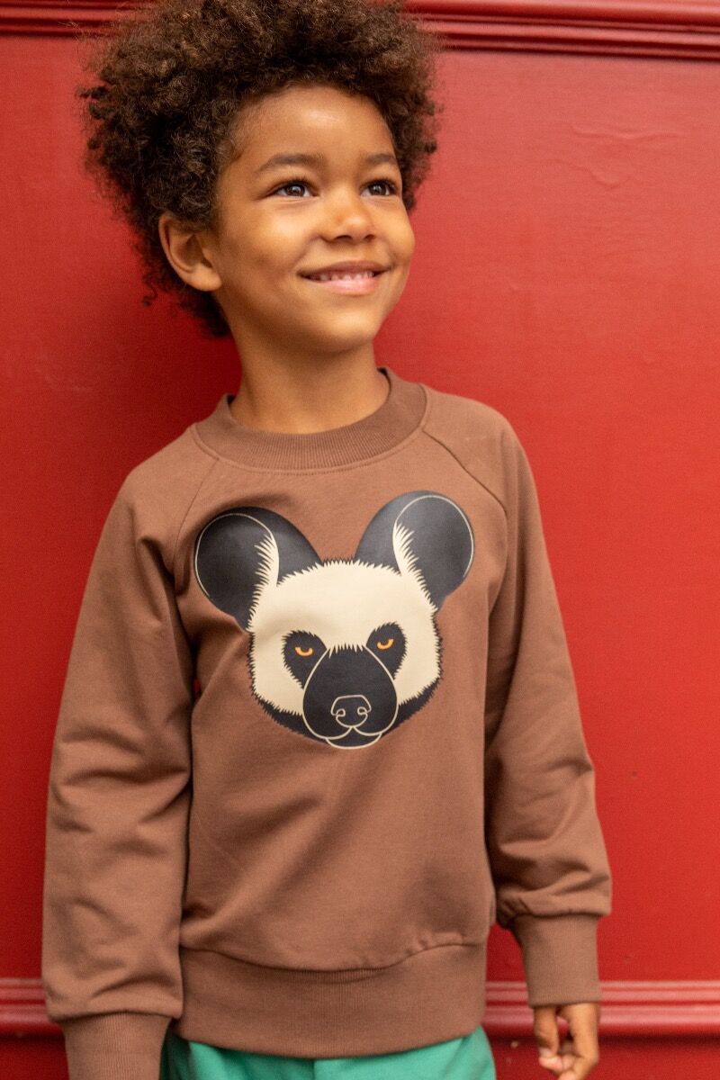 Sweater til Børn med Vildhund