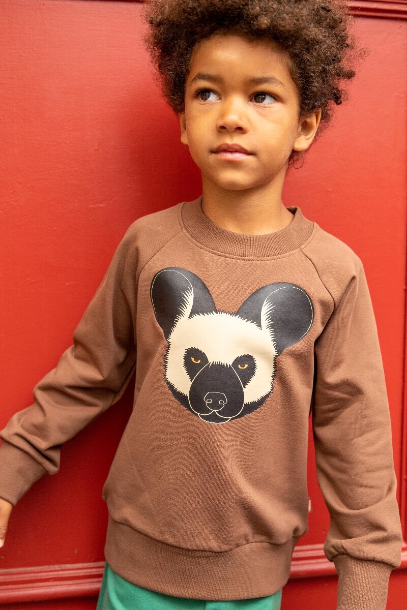 Sweater til Børn med Vildhund