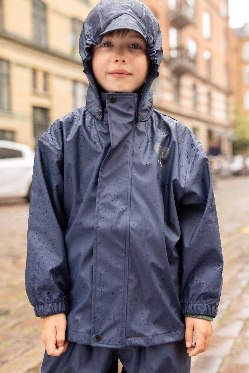 Dyrranger Rain Jacket Navy ELEFANT