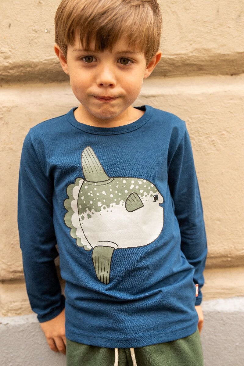 Bluse med Klumpfisk