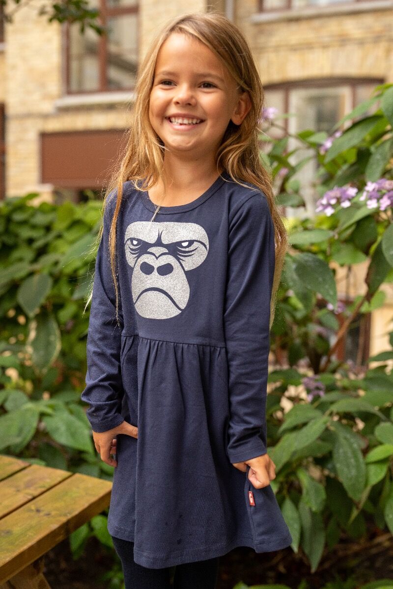 Dyrpower Dress Dk Navy GORILLA