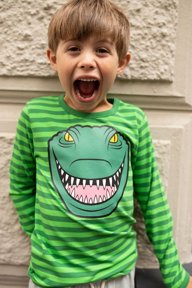 Dyrroar T Pine/Gecko Green CROCO