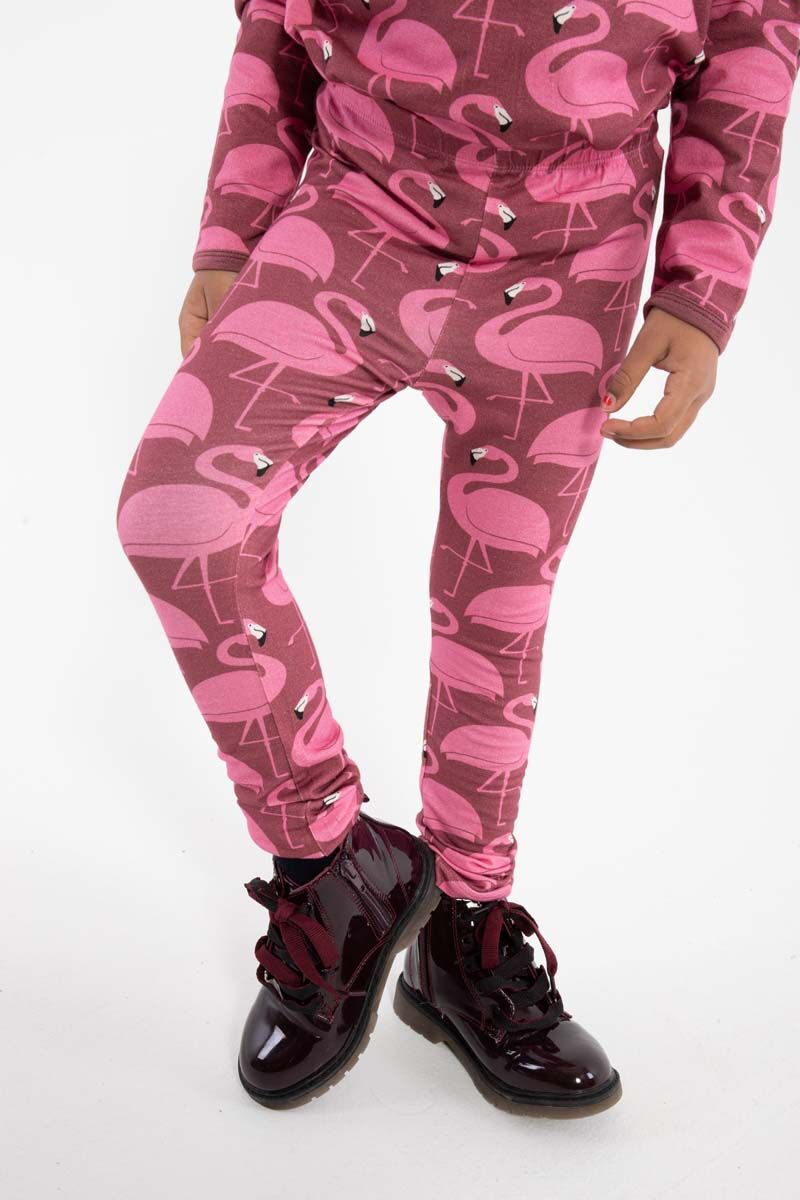 Dyrcheetah Leggings Old Rose/Lovely Rose FLAMINGO