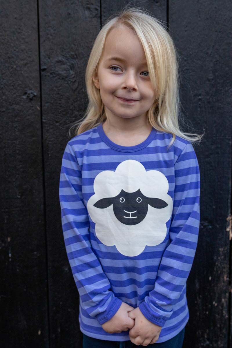Bluse til Børn med Får