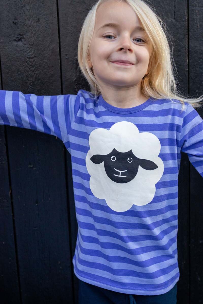 Bluse til Børn med Får