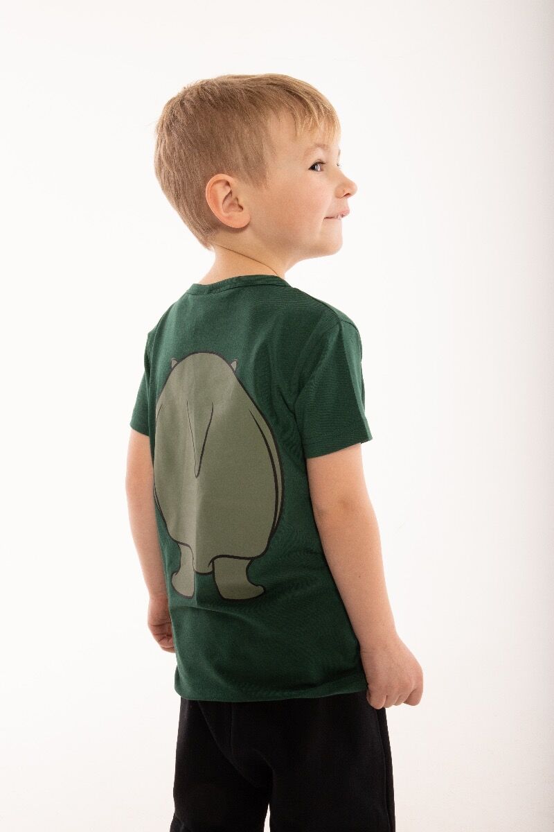 Børne t-shirt med flodhest