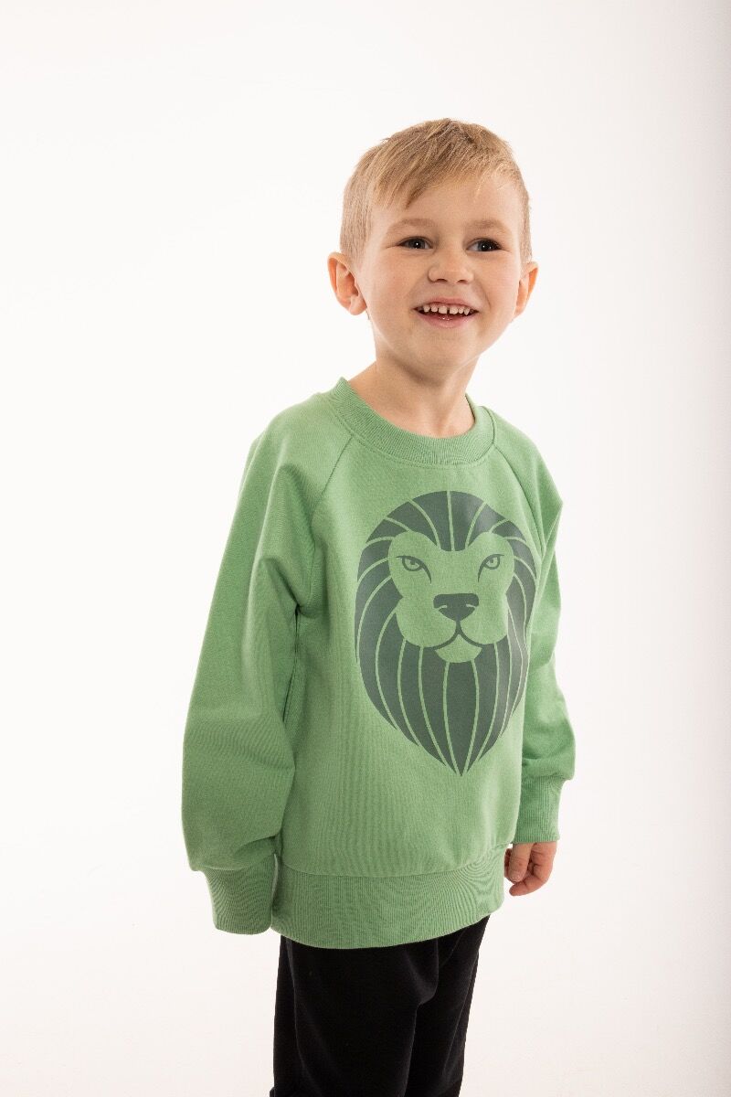 Sweater til børn med Løve