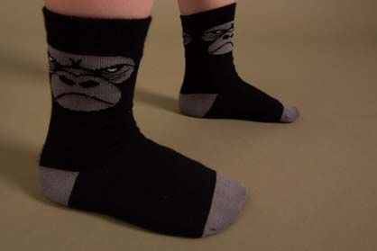 Dyrgalop socks Black GORILLA