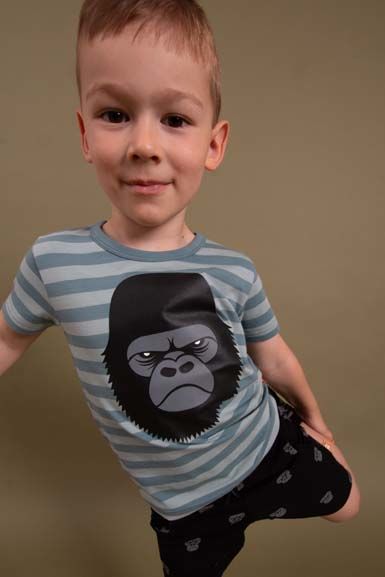 Dyrgrowl T Light Grey/Grey GORILLA