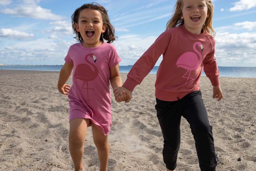 Sweater til Børn med Flamingo