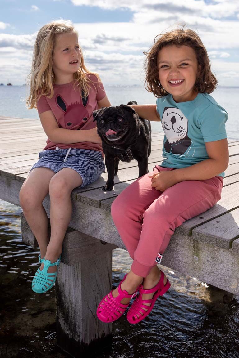 Dyrgrowl T Lt teal HAVODDER