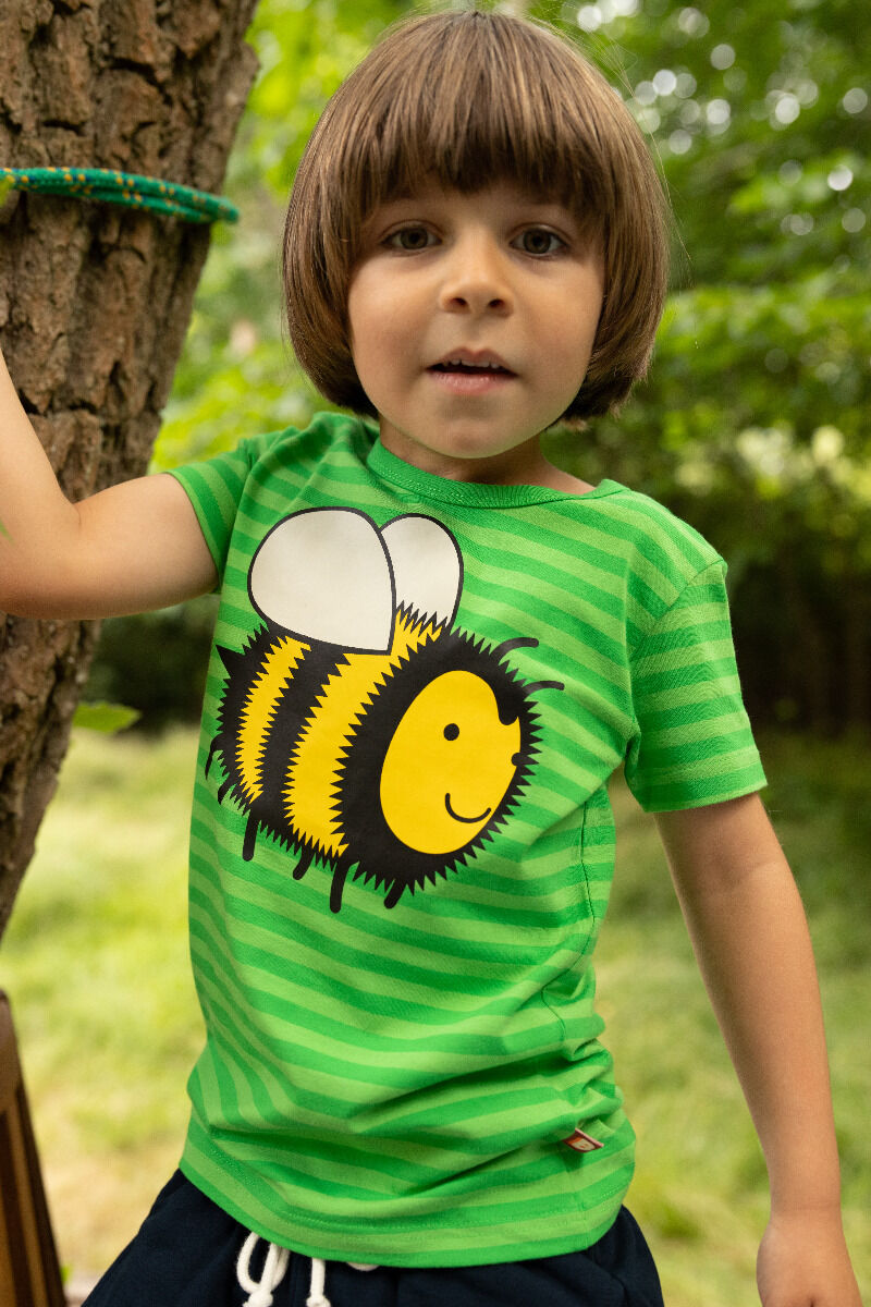 T-shirt til børn med bi