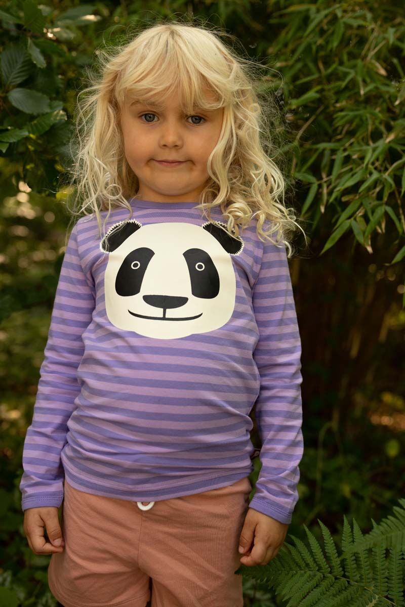 Børne Bluse med Panda